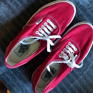 Red vans